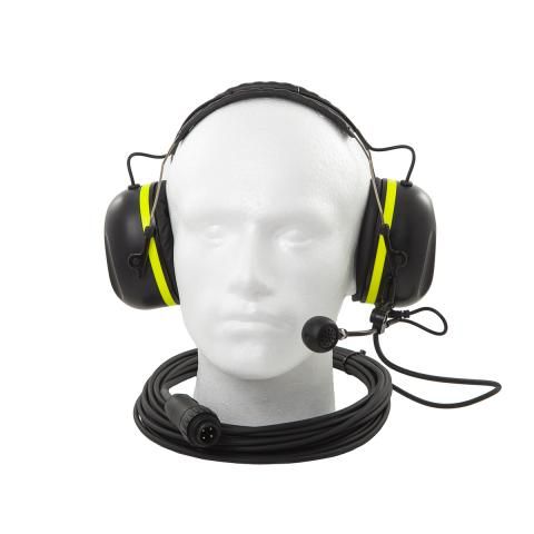 ZENITEL P-MT7-A, Headset W-Boom Mic And 10M Cable, W-4-Pin C-16 Plug (1020600776)