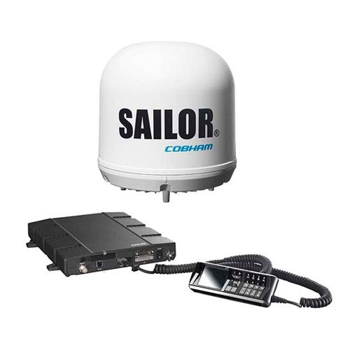 Cobham SAILOR 150 FleetBroadband Maritime Satellite Internet Terminal w / o Handset (403744A-00571)