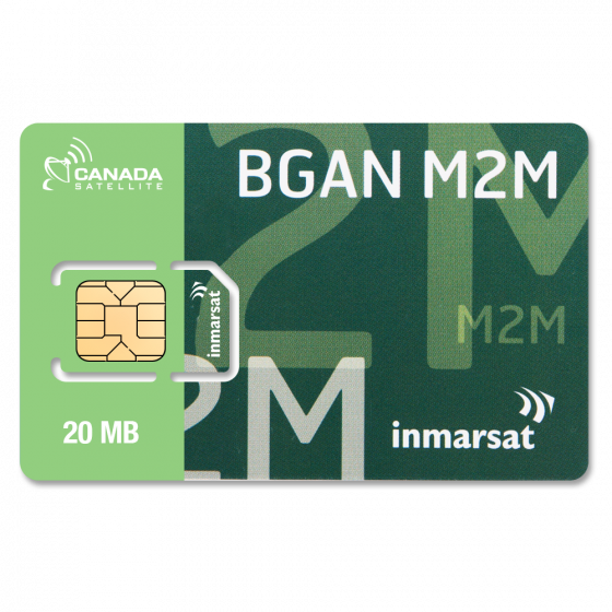 خطة Inmarsat BGAN M2M 20 ميجا بايت