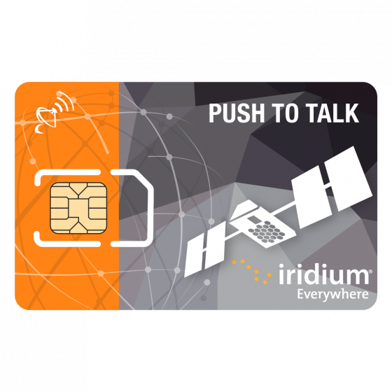 Iridium Push to Talk Paket Bulanan Global (Per Perangkat, Komitmen 12 Bulan)