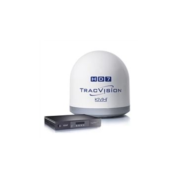 KVH TracVision HD7 DirectTV Marine Satellite TV System in M9 Dome (01-0325-11)