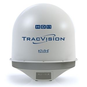 KVH TracVision HD11 মেরিন স্যাটেলাইট টিভি সিস্টেম w/ IP অ্যান্টেনা কন্ট্রোল ইউনিট, ইউনিভার্সাল ওয়ার্ল্ড কা / কু ব্যান্ড লিনিয়ার / সার্কুলার কোয়াড আউটপুট LNB (01-0343-01)