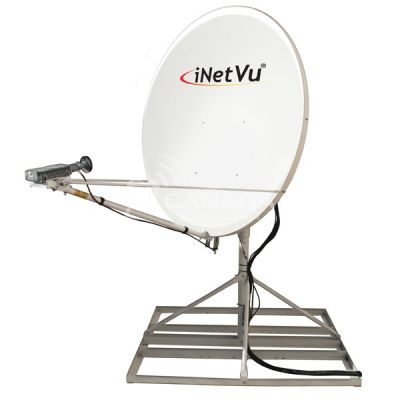 iNetVu 120Ku बैंड फिक्स्ड मोटराइज्ड VSAT एंटीना सिस्टम