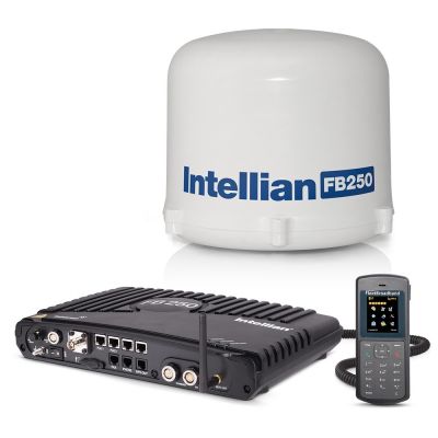 Intellian FleetBroadband FB250 Marine Antenna System dengan 19" Rack BDU (F3-1252-R)