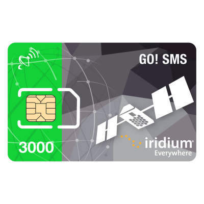 Iridium PERGI! 3000 SMS Prabayar 6 Bulan